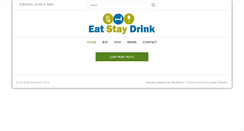 Desktop Screenshot of eatstaydrink.com
